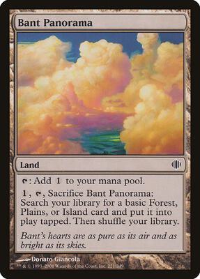 Bant Panorama card from Shards of Alara