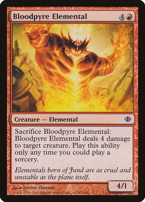 Bloodpyre Elemental card from Shards of Alara