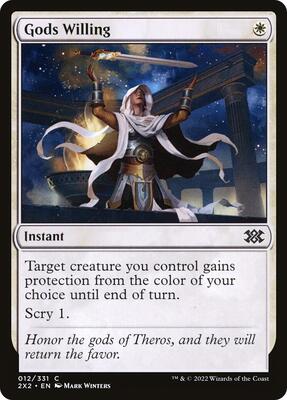 Gods Willing card from Double Masters 2022