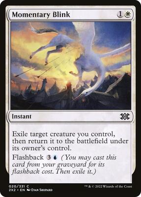 Momentary Blink card from Double Masters 2022