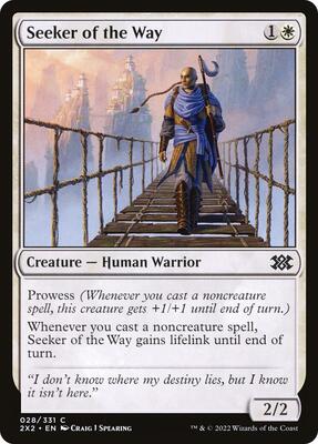 Seeker of the Way card from Double Masters 2022