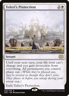 Teferi's Protection card from Double Masters 2022