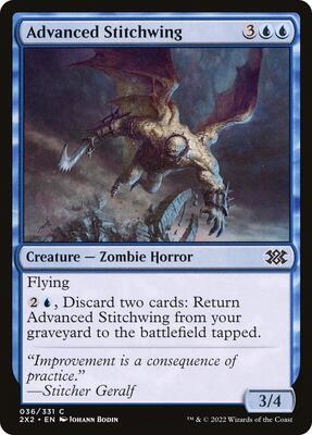 Advanced Stitchwing card from Double Masters 2022