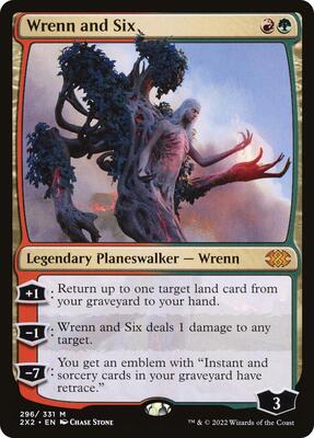 Wrenn and Six card from Double Masters 2022