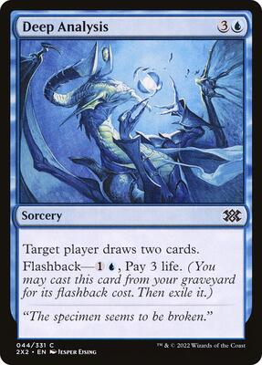 Deep Analysis card from Double Masters 2022