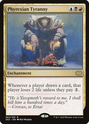Phyrexian Tyranny card from Double Masters 2022