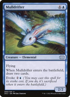 Mulldrifter card from Double Masters 2022