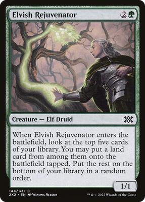 Elvish Rejuvenator card from Double Masters 2022