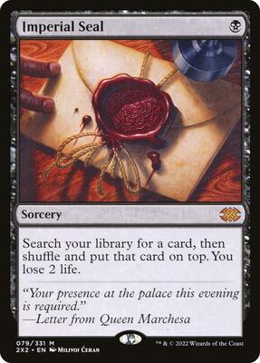 Imperial Seal card from Double Masters 2022