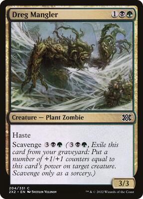 Dreg Mangler card from Double Masters 2022