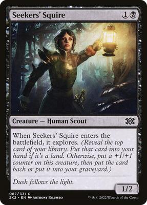 Seekers' Squire card from Double Masters 2022