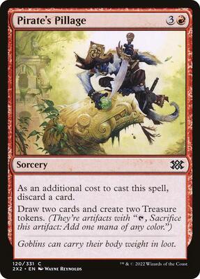 Pirate's Pillage card from Double Masters 2022