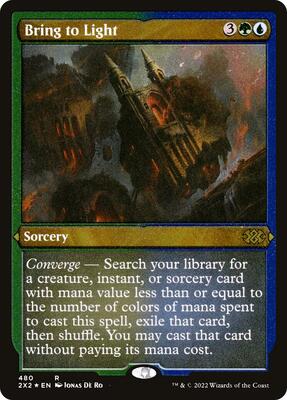 Bring to Light (Foil Etched) card from Double Masters 2022