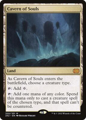 Cavern of Souls card from Double Masters 2022