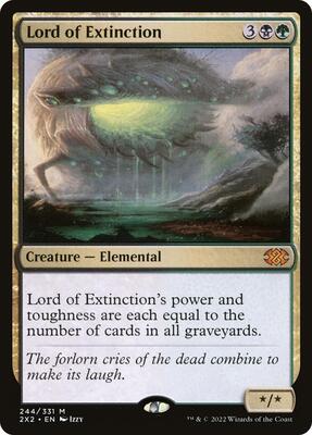 Lord of Extinction card from Double Masters 2022
