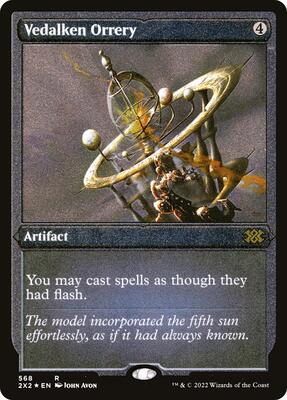 Vedalken Orrery (Foil Etched) card from Double Masters 2022