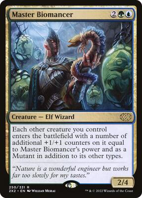 Master Biomancer card from Double Masters 2022