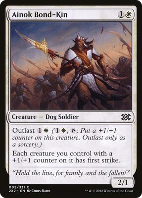 Ainok Bond-Kin card from Double Masters 2022
