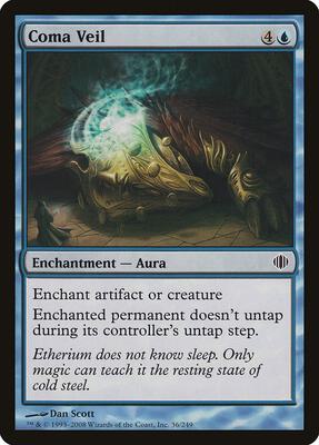 Coma Veil card from Shards of Alara