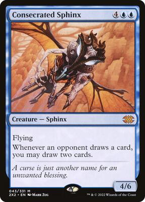 Consecrated Sphinx card from Double Masters 2022