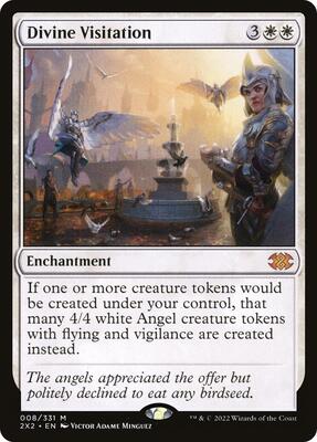 Divine Visitation card from Double Masters 2022