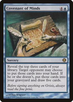 Covenant of Minds card from Shards of Alara