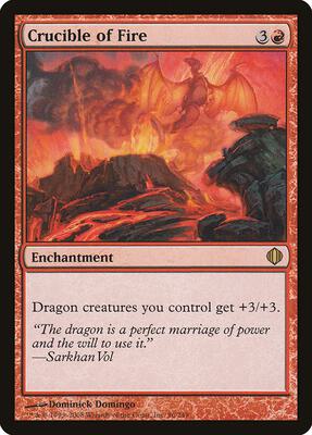 Crucible of Fire card from Shards of Alara