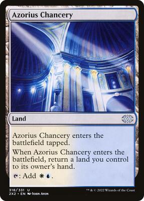 Azorius Chancery card from Double Masters 2022