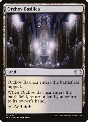 Orzhov Basilica card from Double Masters 2022