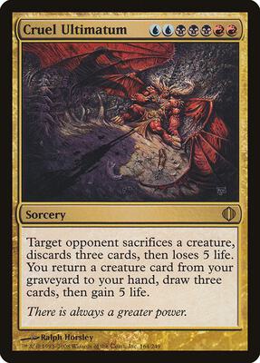 Cruel Ultimatum card from Shards of Alara