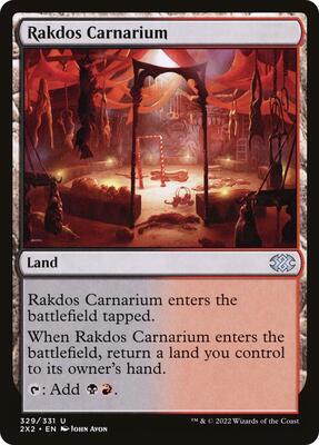 Rakdos Carnarium card from Double Masters 2022
