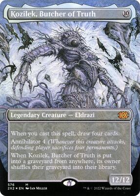 Kozilek, Butcher of Truth (Textured Foil) card from Double Masters 2022