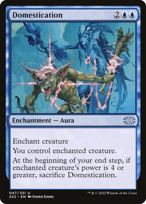 Domestication card from Double Masters 2022