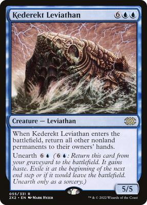 Kederekt Leviathan card from Double Masters 2022