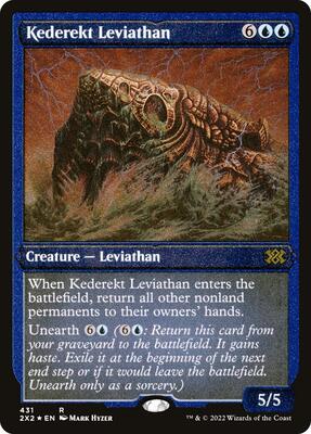 Kederekt Leviathan (Foil Etched) card from Double Masters 2022