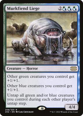 Murkfiend Liege card from Double Masters 2022