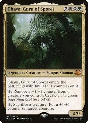 Ghave, Guru of Spores card from Double Masters 2022
