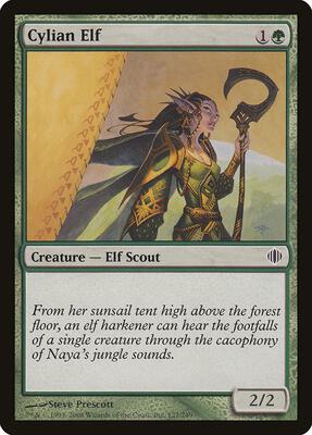 Cylian Elf card from Shards of Alara