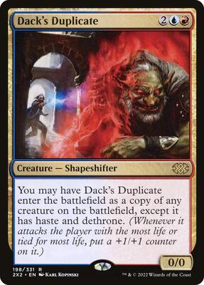 Dack's Duplicate card from Double Masters 2022