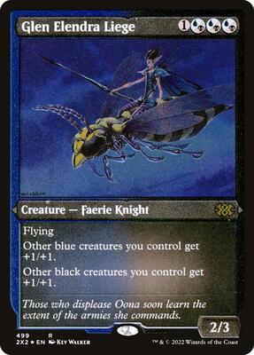 Glen Elendra Liege (Foil Etched) card from Double Masters 2022