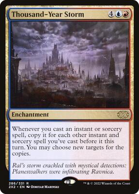 Thousand-Year Storm card from Double Masters 2022