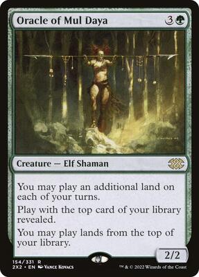 Oracle of Mul Daya card from Double Masters 2022