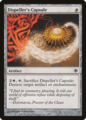 Dispeller's Capsule card from Shards of Alara