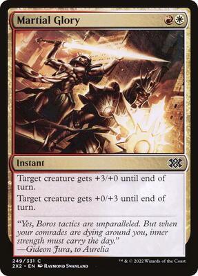 Martial Glory card from Double Masters 2022