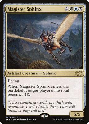 Magister Sphinx card from Double Masters 2022