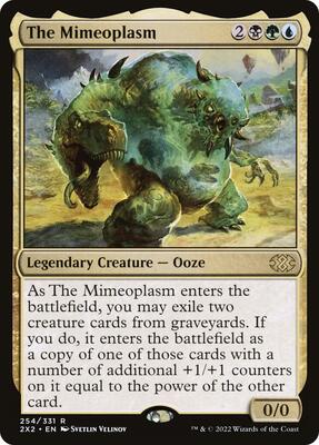 The Mimeoplasm card from Double Masters 2022