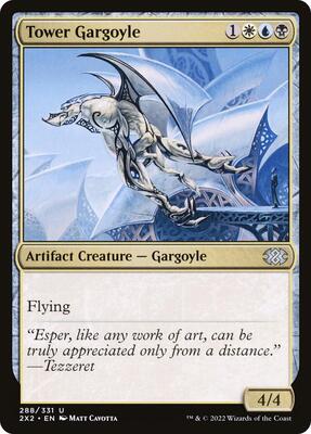 Tower Gargoyle card from Double Masters 2022