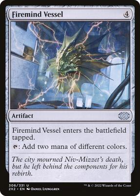 Firemind Vessel card from Double Masters 2022