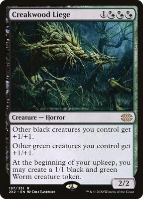 Creakwood Liege card from Double Masters 2022