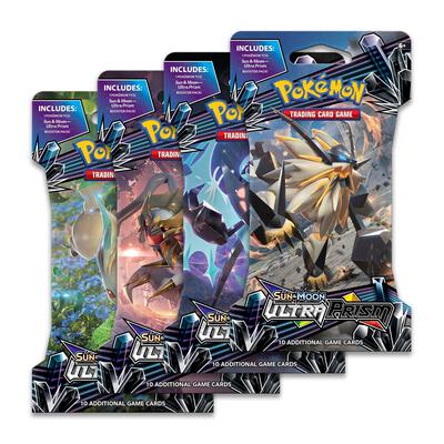 Ultra Prism Sleeved Booster Pack Art Bundle [Set of 4] card from SM - Ultra Prism